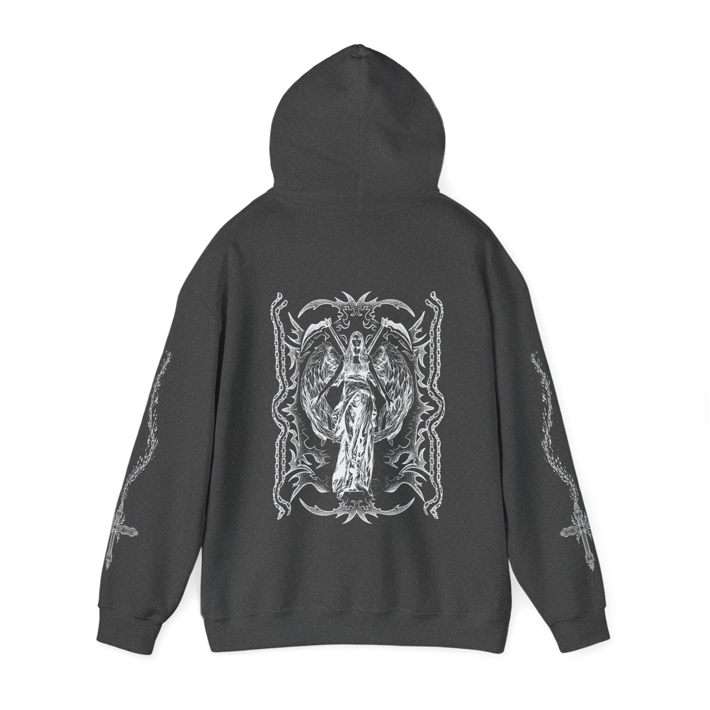 ABSTRX ANGEL. Heavy Blend™ (Pullover Hoodie)