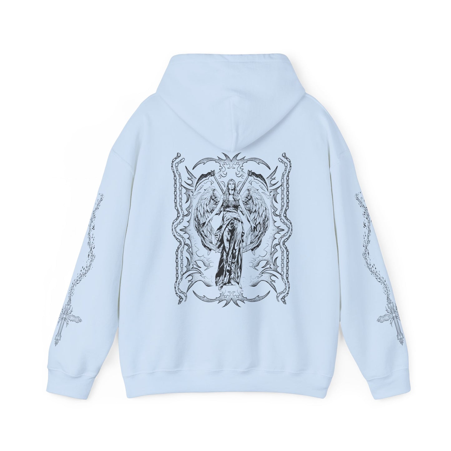 ABSTRX ANGEL. Heavy Blend™ (Pullover Hoodie)