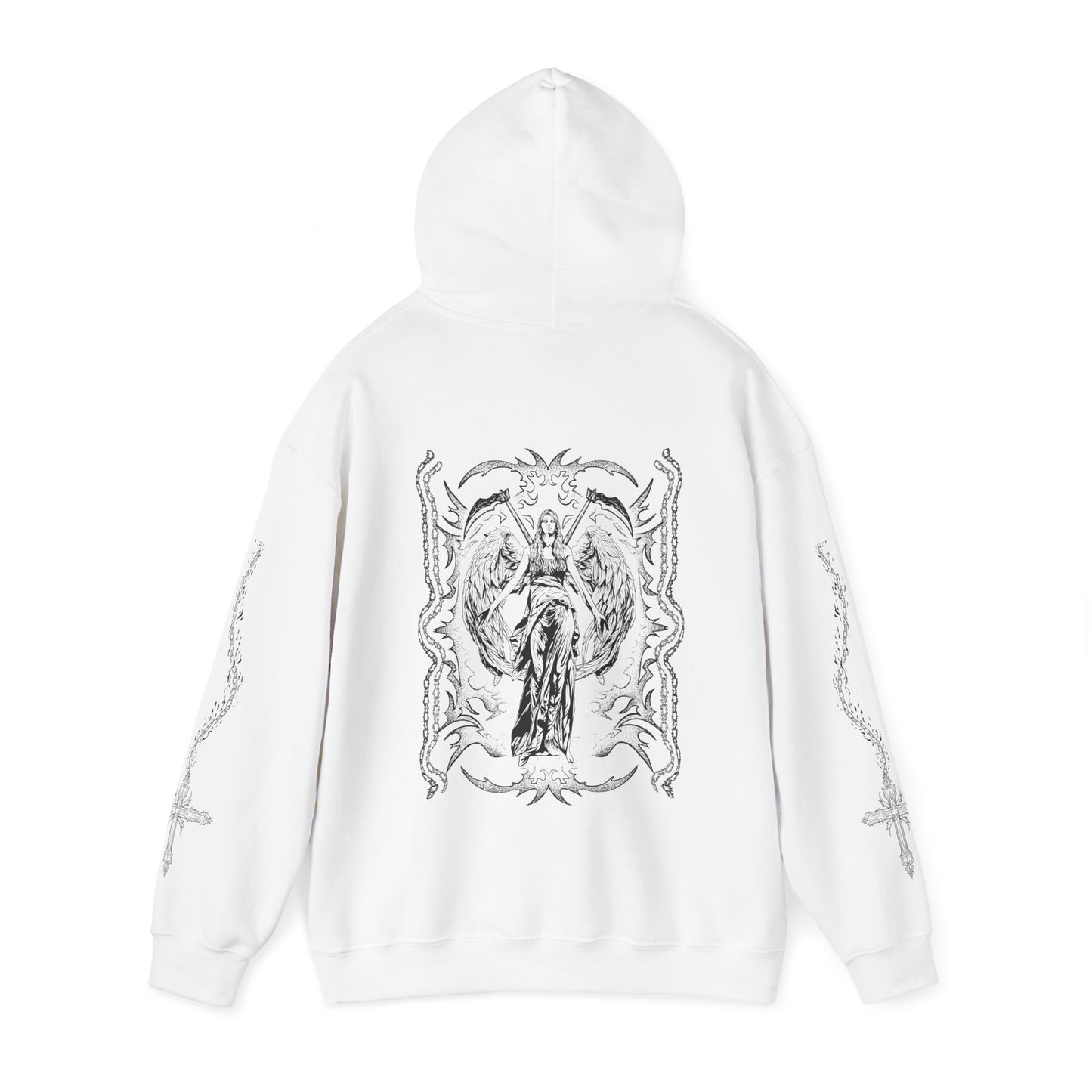 ABSTRX ANGEL. Heavy Blend™ (Pullover Hoodie)