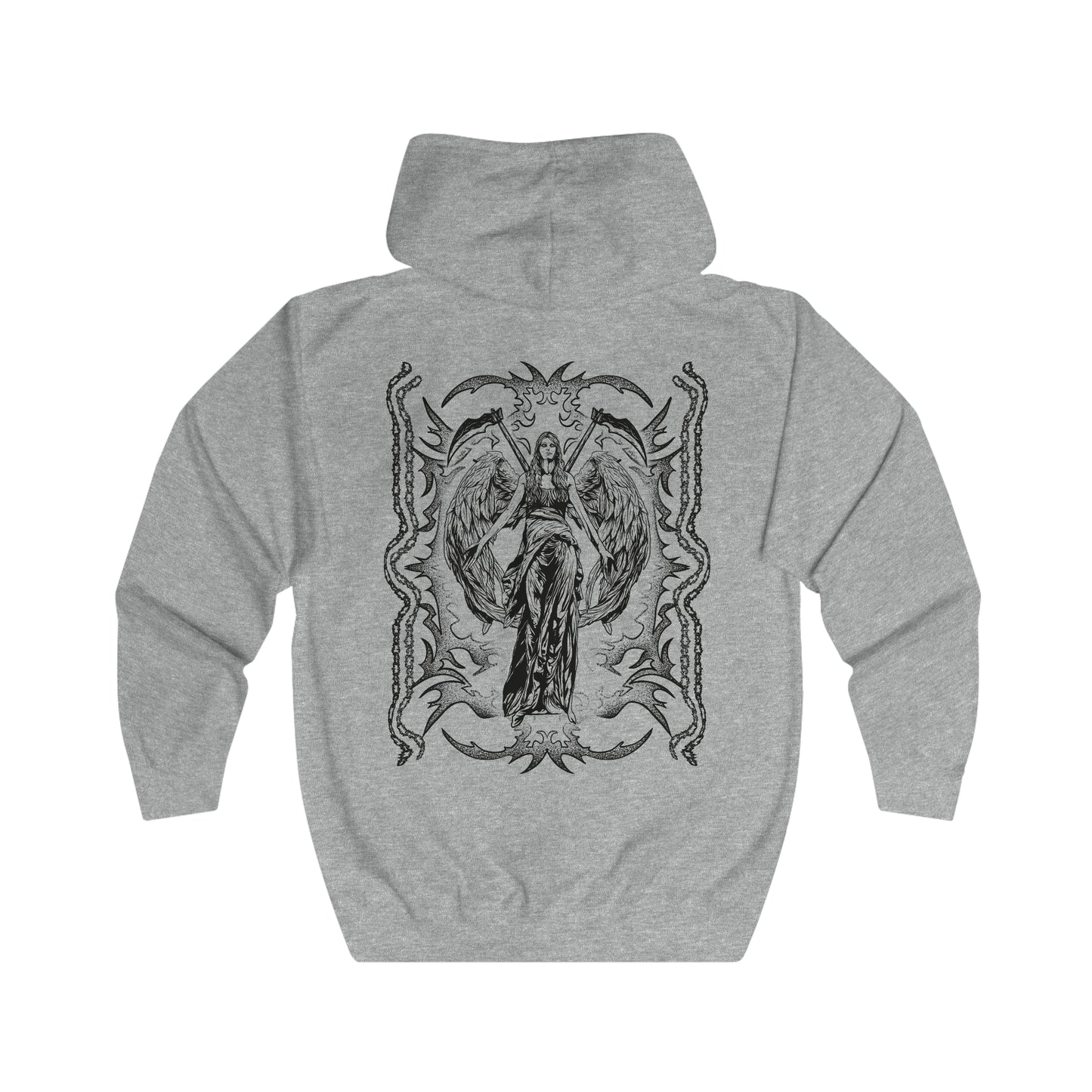 ABSTRX ANGEL Unisex (Full Zip Hoodie)